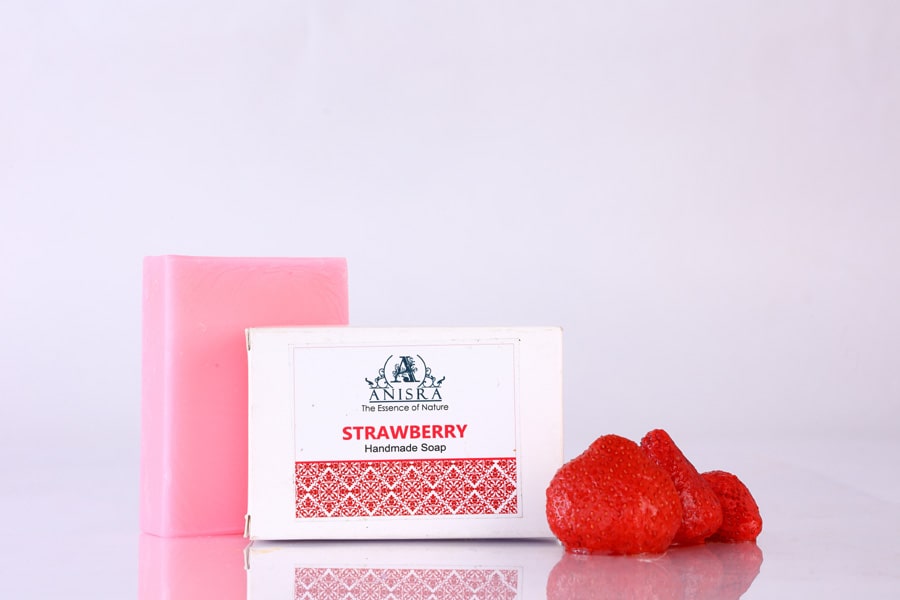 Strawberry-Handmade-Soap
